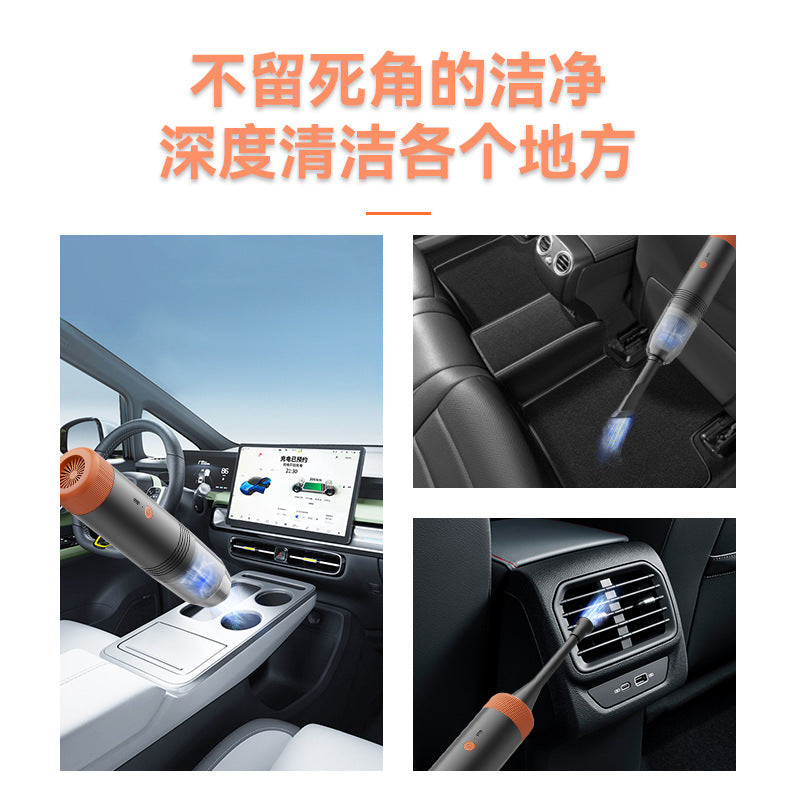 New Handheld Wireless Vacuum Cleaner for Home Use, Strong Suction, Dry and Wet Dual-use, Car-mounted Vacuum Cleaner, Small Multi-functional Dust Blower