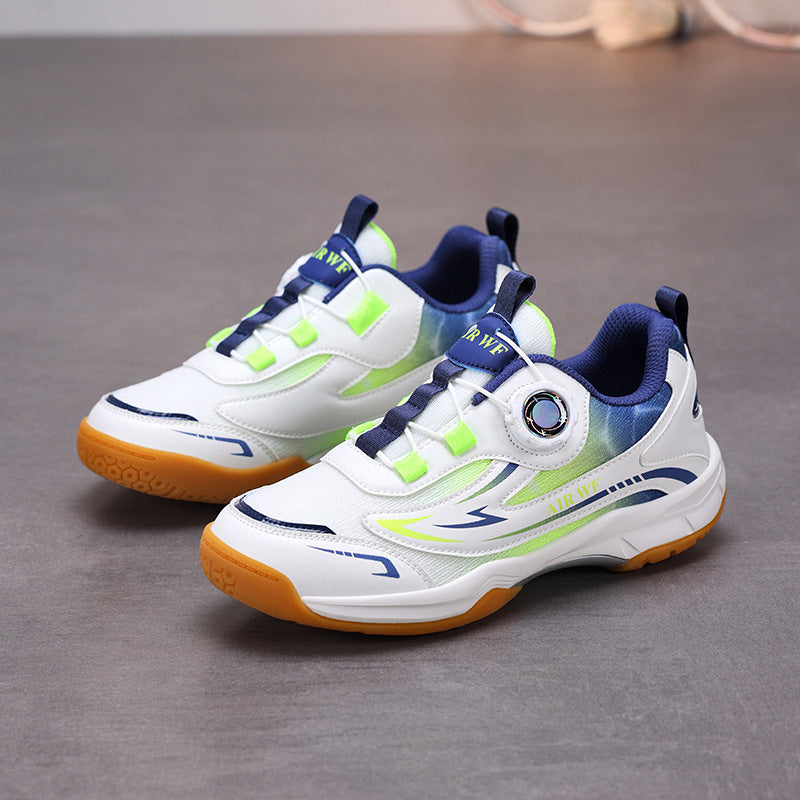 Children's Badminton Shoes New Table Tennis Breathable Soft Sole Lightweight Non-Slip Professional Competition Training Boys' Sports Shoes