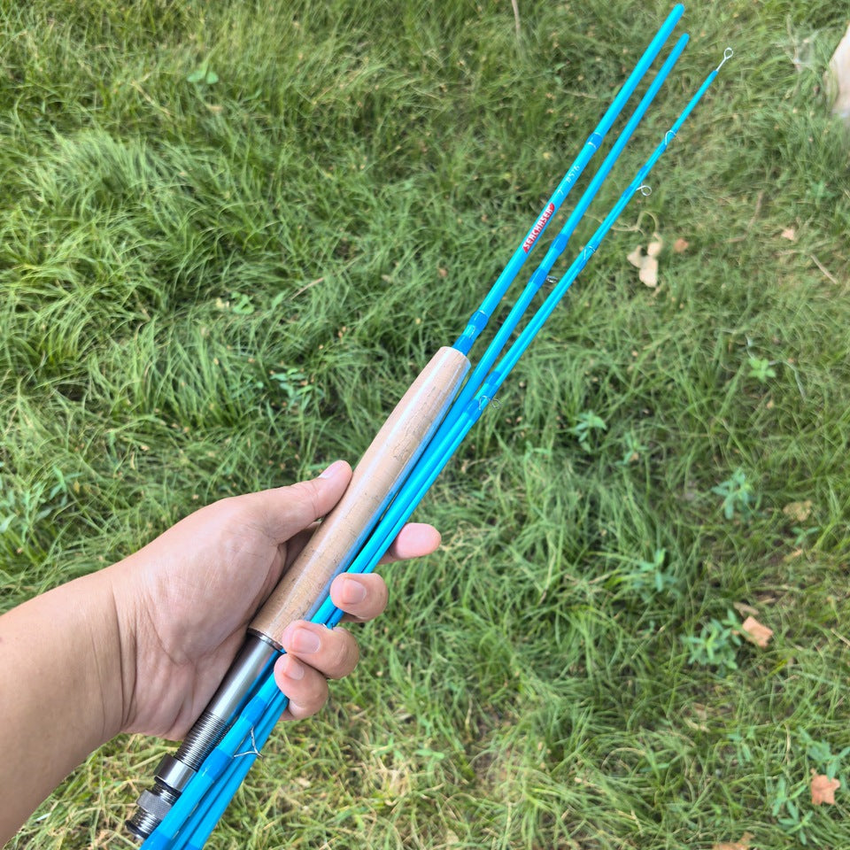 In Stock Fly Fishing Rod5/6#Fly fishing rod carbon ultra-light4Fishing Rod Stream Fishing Rod European and American Popular Fly Fishing