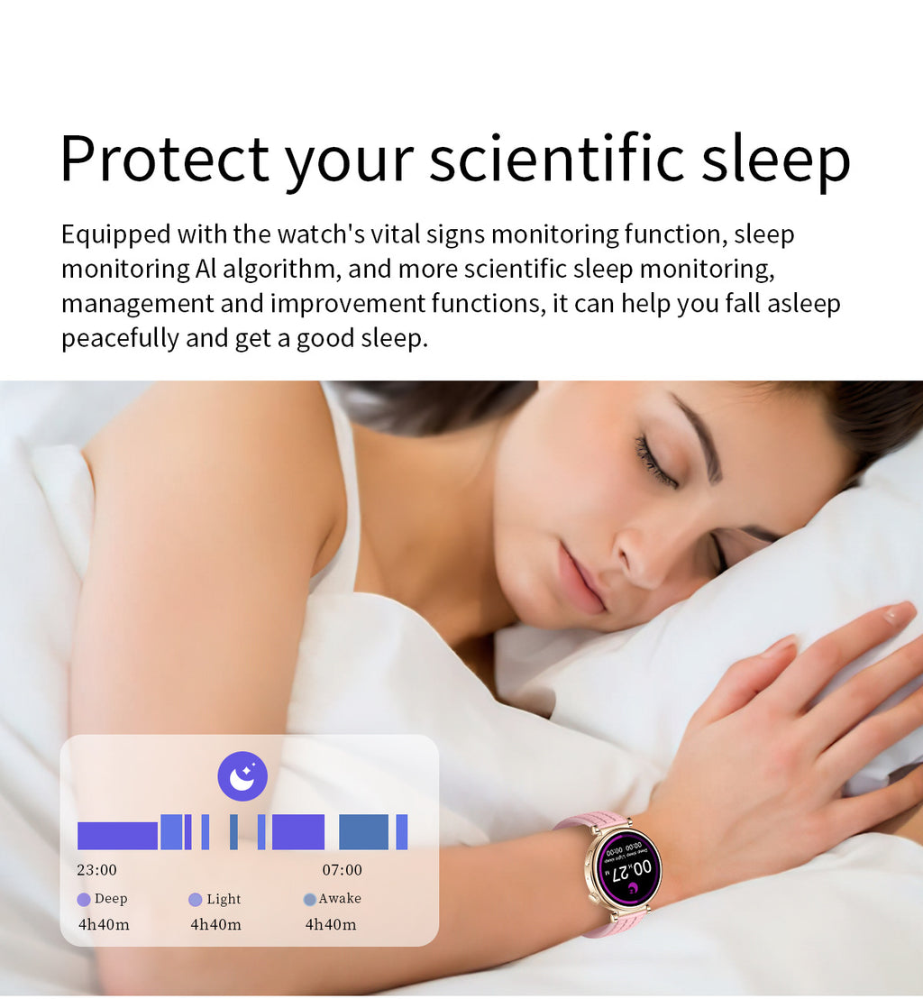 Z01 Mini Smart Watch Bluetooth Call True Heart Rate Step Sleep Monitoring Exquisite Ladies Outdoor Sports