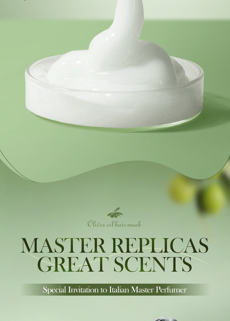 Olive Oil Hair Mask350g SADOER Repair and Improve Frizz Bagged Hair Mask Cross-Border Wholesale