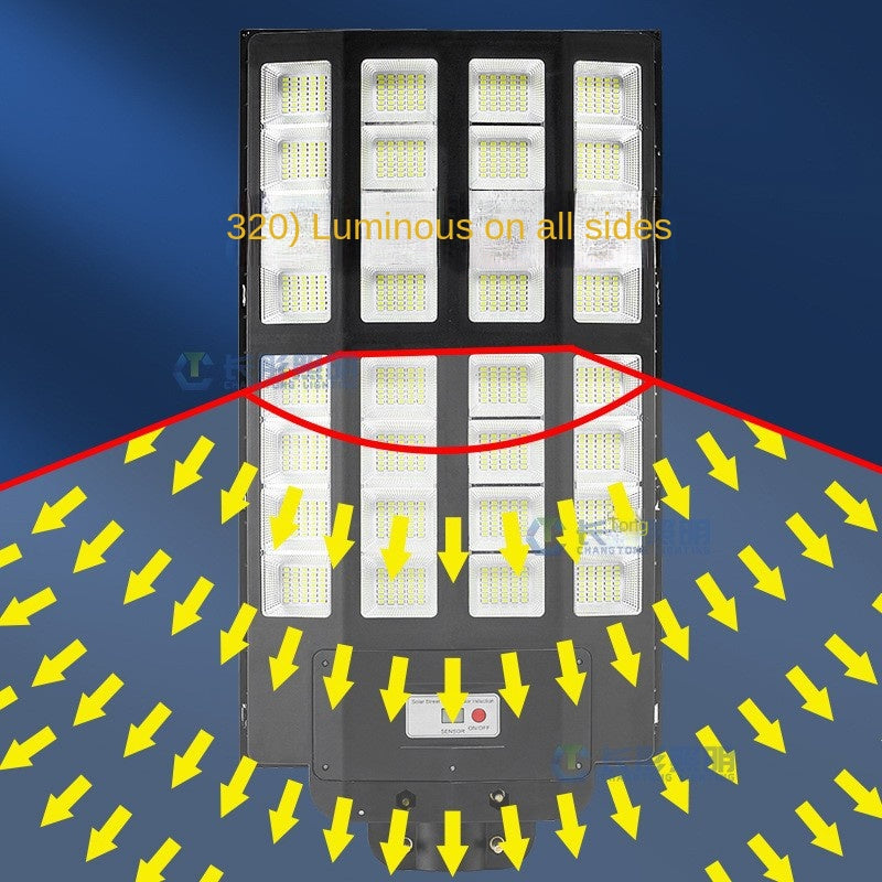 Cross-Border New High-Power Household Integrated Solar Lamp Super Bright LED Light Source IP65 Rating for Outdoor Project Street