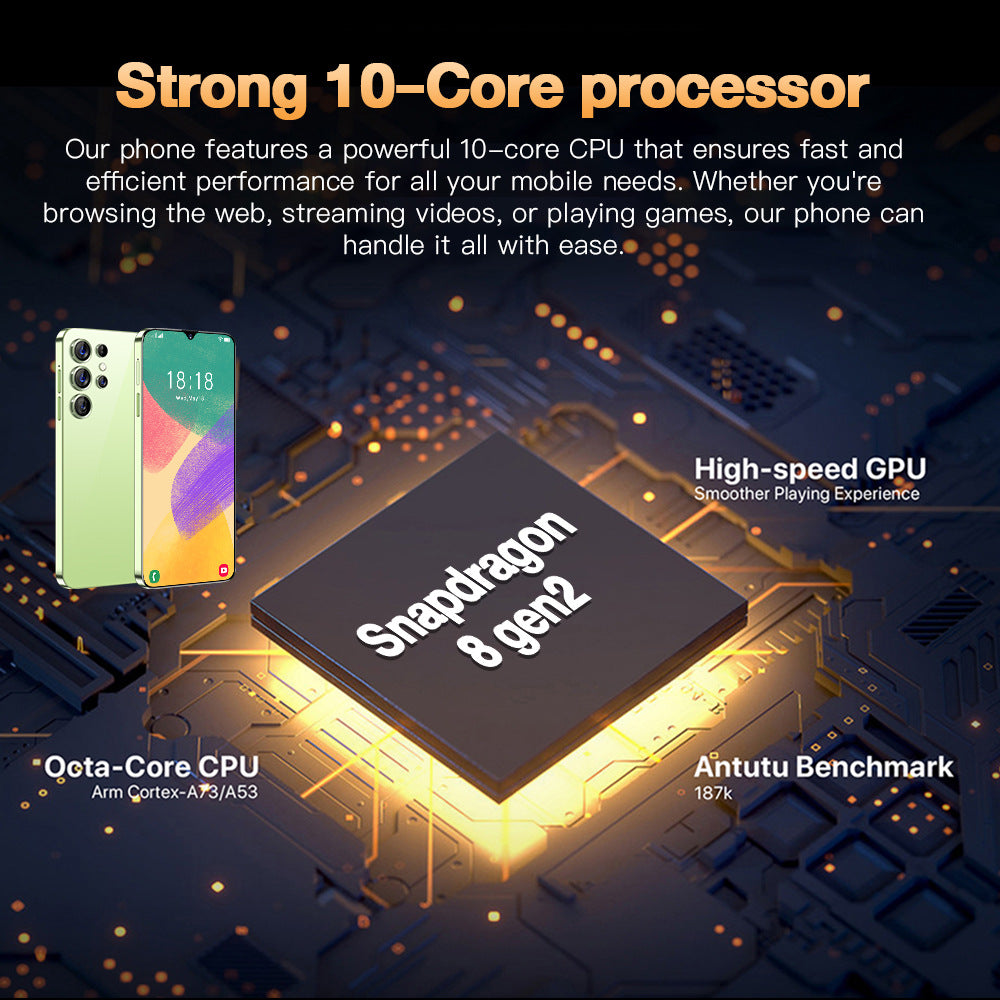 S23 Ultra New products in stock4G Android16+1T Large Screen Smartphone(Popular)