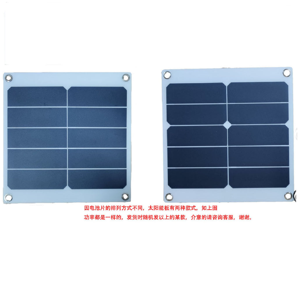 10W 12V Solar Panel and Fan RV Travel Car Camping Pet Chicken Coop Ventilator