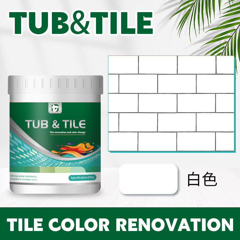Tile Color Changing Paint Bathroom Kitchen Marble Floor Renovation Color Changing Tile Paint Wear-Resistant Floor Paint