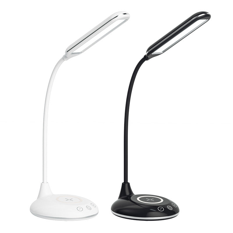LED Desk Lamp Eye Protection Desk Student Bedroom Home Bedside Lamp Simple Business Desk Lamp Wireless Charging Desk Lamp Wholesale
