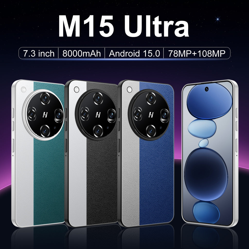New M15 Ultra In-stock Mobile Phones16+1T Android Phone Factory Price AliExpress