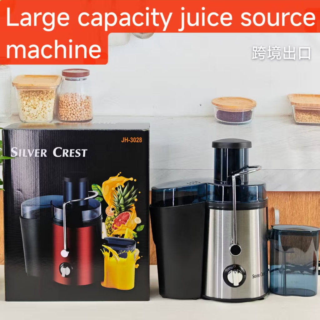 Foreign Trade  juicer Large Caliber4All-in-One Juice Extractor Multi-Functional Pulp and Juice Separator Juicer