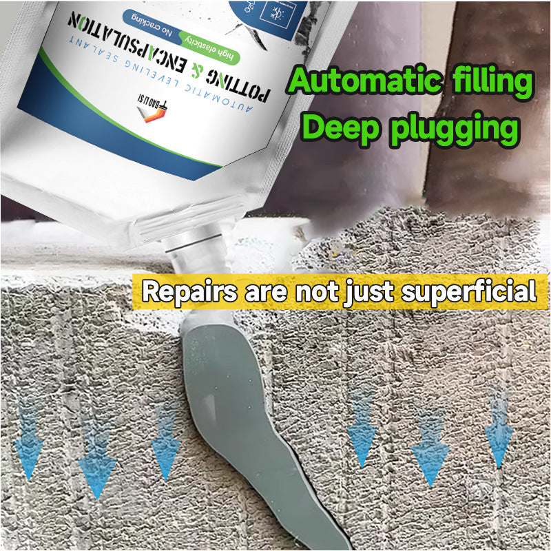 baolisi Self-leveling Grout Sealant Cement Roof Ground Repair Glue Waterproof Leak Repair Gray Grouting Coating
