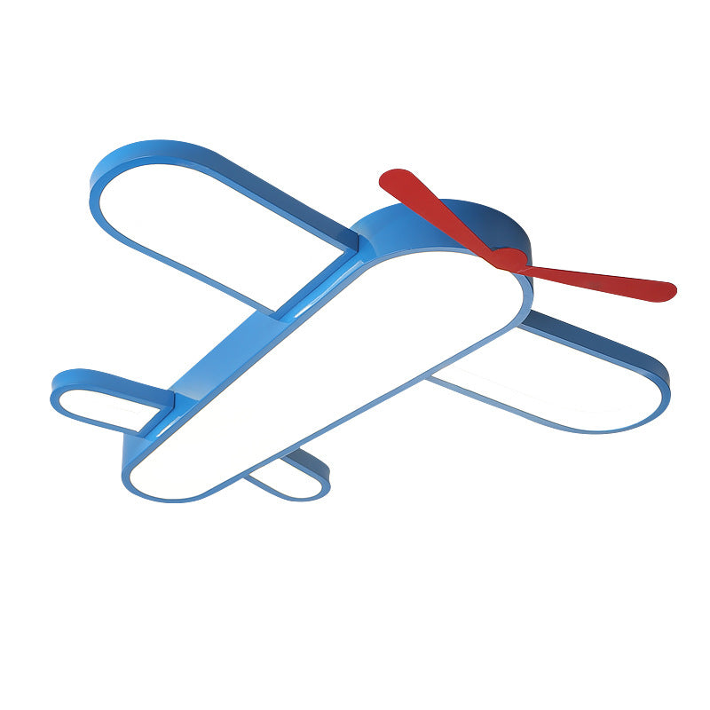 Airplane Lamp Children's Room Lamp Modern Simple Boy's Bedroom Lamp Creative Energy-saving Eye Protection led Wholesale Ceiling Lights