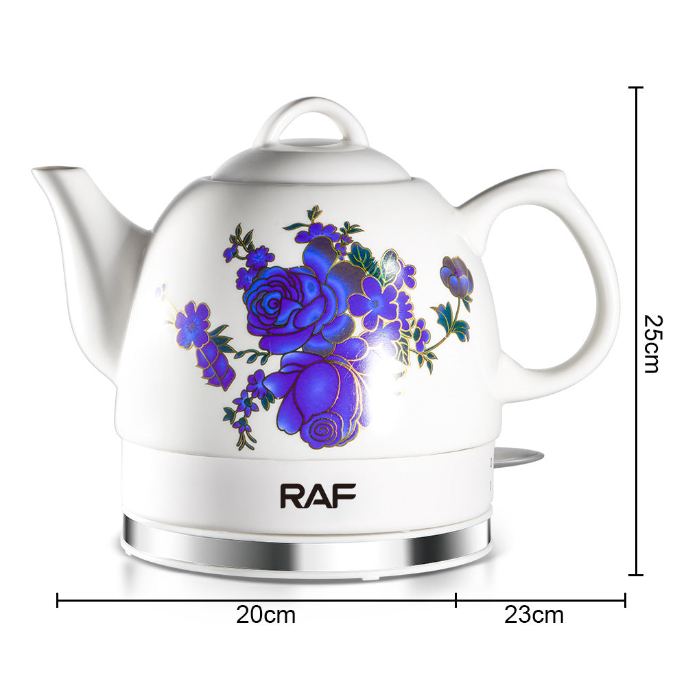 European Standard Hot Selling Ceramic Electric Kettle Household Electric Automatic Power-off Porcelain Kettle Dropshipping