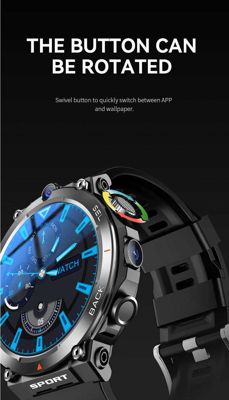 H10Smart Watch5G Full Netcom SIM Card Google Store Support APP Download Dual Camera Video Call