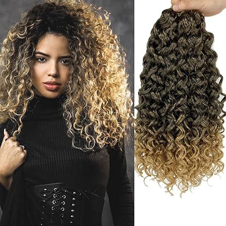 Synthetic Crochet Hair GOGO Curl Crochet Hair Multi-size Corrugated Wig Dropshipping