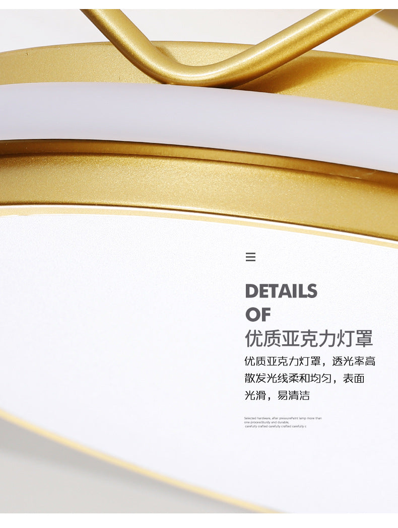 Children's Room Crown Ceiling Lamp led Room Bedroom Lamp Iron Art Boys Girls Energy-saving Eye Protection Cartoon Lamp Wholesale