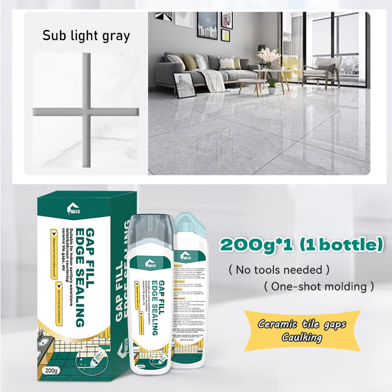 baolisi Aircraft Head Tile Floor Tile Corner Grout Paint Kitchen and Bathroom Sink Toilet Moisture-Proof Grout Agent