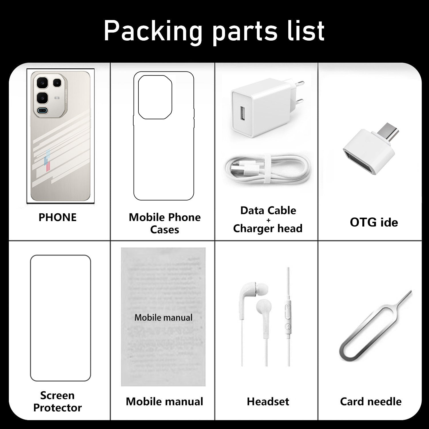 Bestselling Mobile Phone Note 50 Pro Android Phone7.3Large Screen16+1T Smartphone compatible