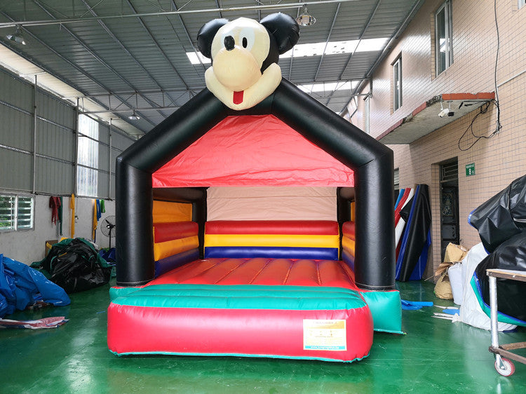 Indoor and Outdoor Small Inflatable Trampoline Jumping Bed Children's Play Castle Sports Slide Naughty Castle Toy Manufacturer