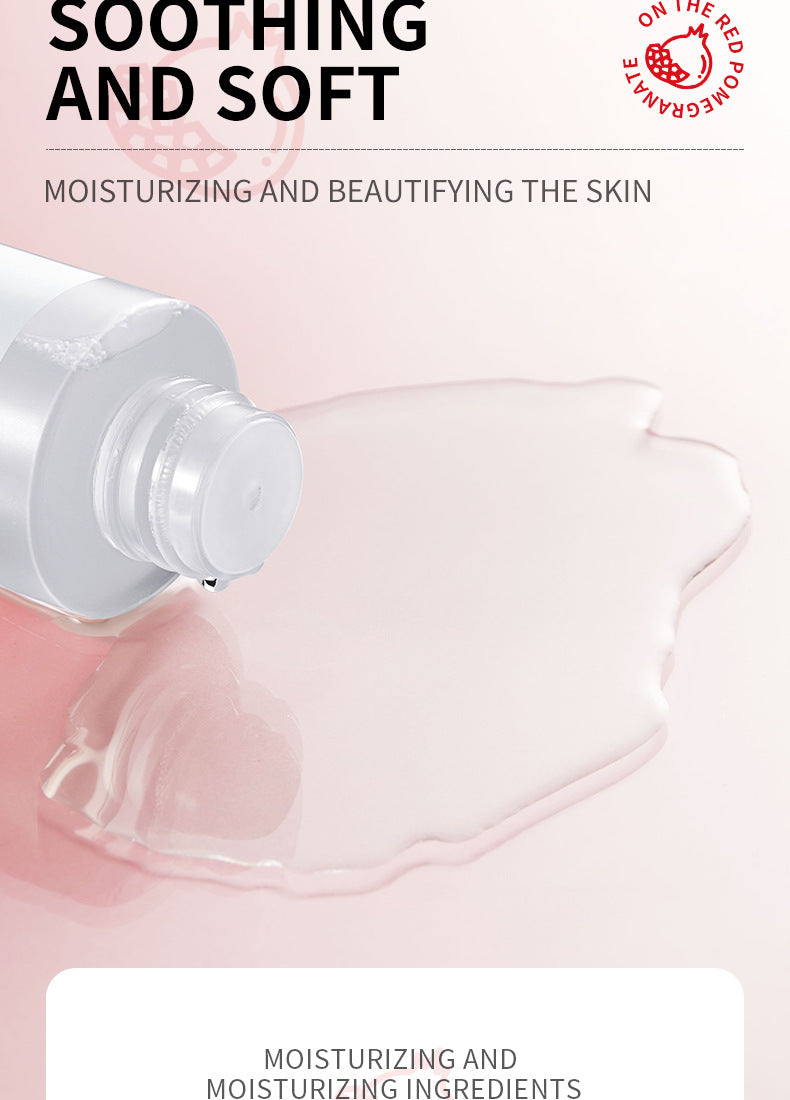 Red Pomegranate Skincare Set SADOER Hydrating Moisturizing Cleansing Nourishing  Wholesale