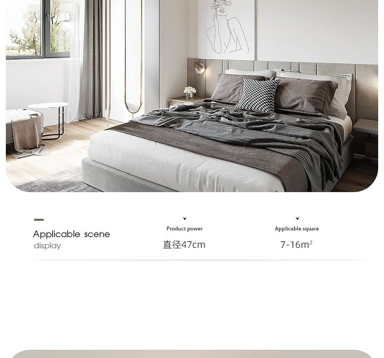 2025New Nordic Minimalist Style led Ceiling Lamp Room Lamp Master Bedroom Living Room Lighting Modern Simple Zhongshan Lighting Fixtures