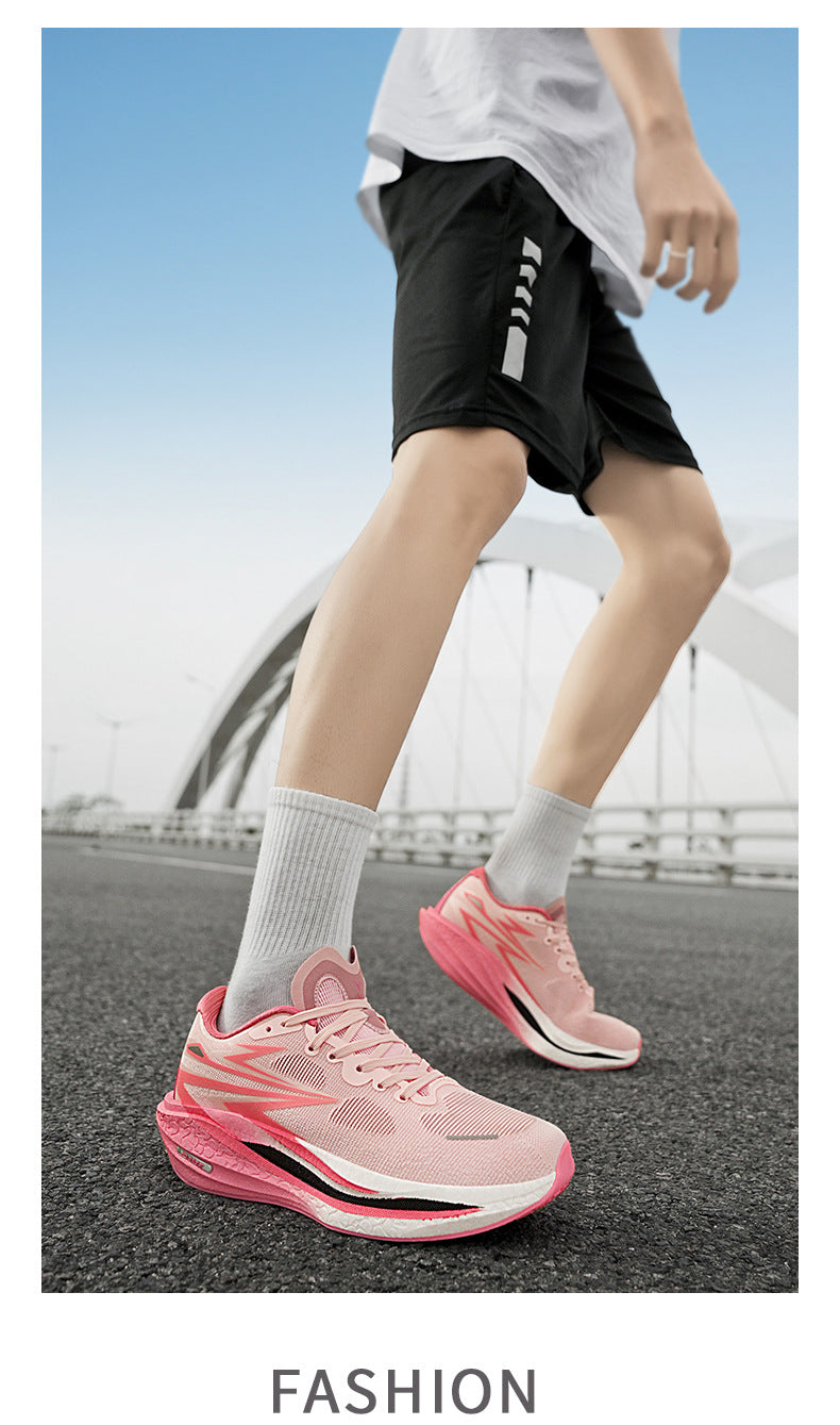 Summer New Style Fei Ran4Jacquard Breathable Comfortable Sports Men's Shoes Fashionable Lightweight Cushioned Wear-resistant Youth Running Shoes