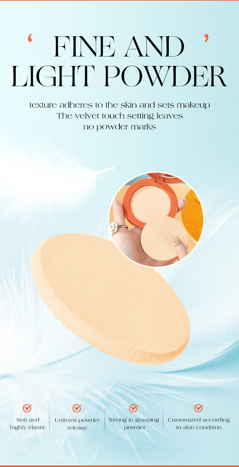 ICVC#1203Nude Powder Setting Powder15g Comes with Puff and Makeup Mirror Version Beauty