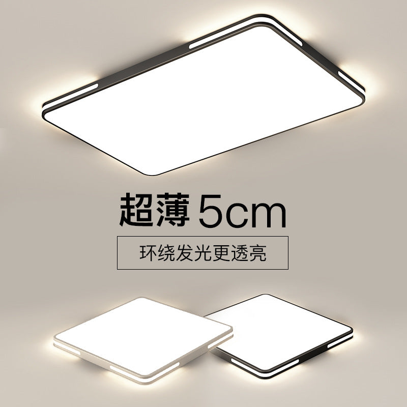 Full Spectrum led Ceiling Lamp Modern Minimalist Creative Nordic Ultra-thin Living Room Lamp Study Room Dining Room Lamp Bedroom Lighting Fixture