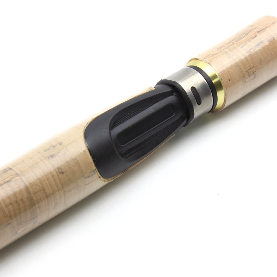 Wooden Handle Telescopic Lure Rod Ultra Short Ultra Light Straight Handle Lure Rod Bass Rod Popular in Europe and America