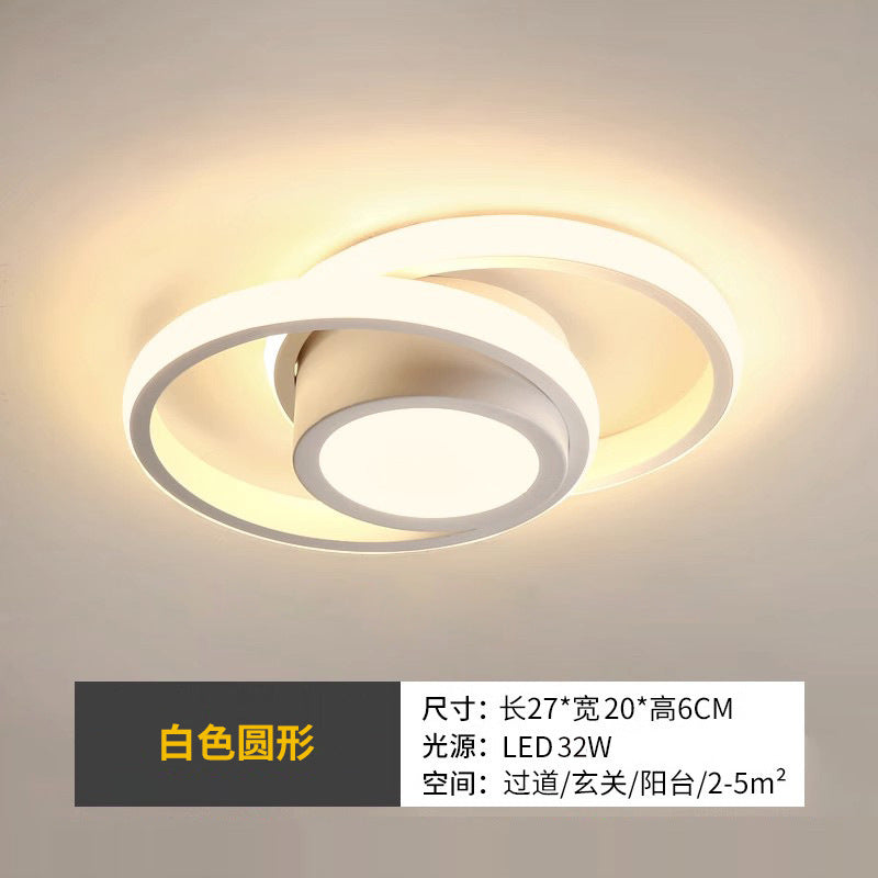 Exclusive Simple Aisle Light Nordic Ceiling Light Corridor Entrance Hallway Balcony LED Cloakroom Light