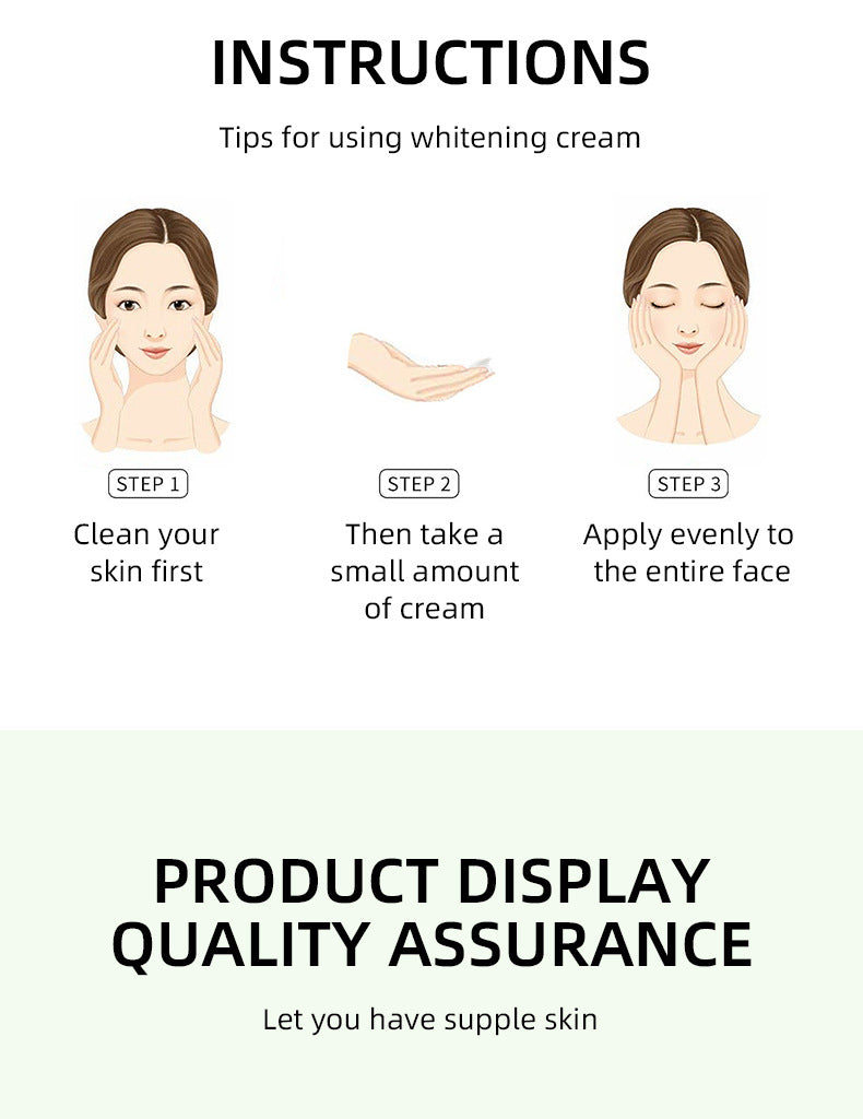 Wanzi Flower Fragrance Face Cream whiteningcream Hydrating Moisturizing Cream Skincare