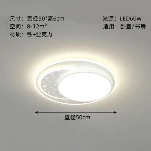 2025New Style Ceiling Light for Living Room and Bedroom, Simple Modern Atmosphere, Dining Room, Starry Sky Cream Style LED Lamps