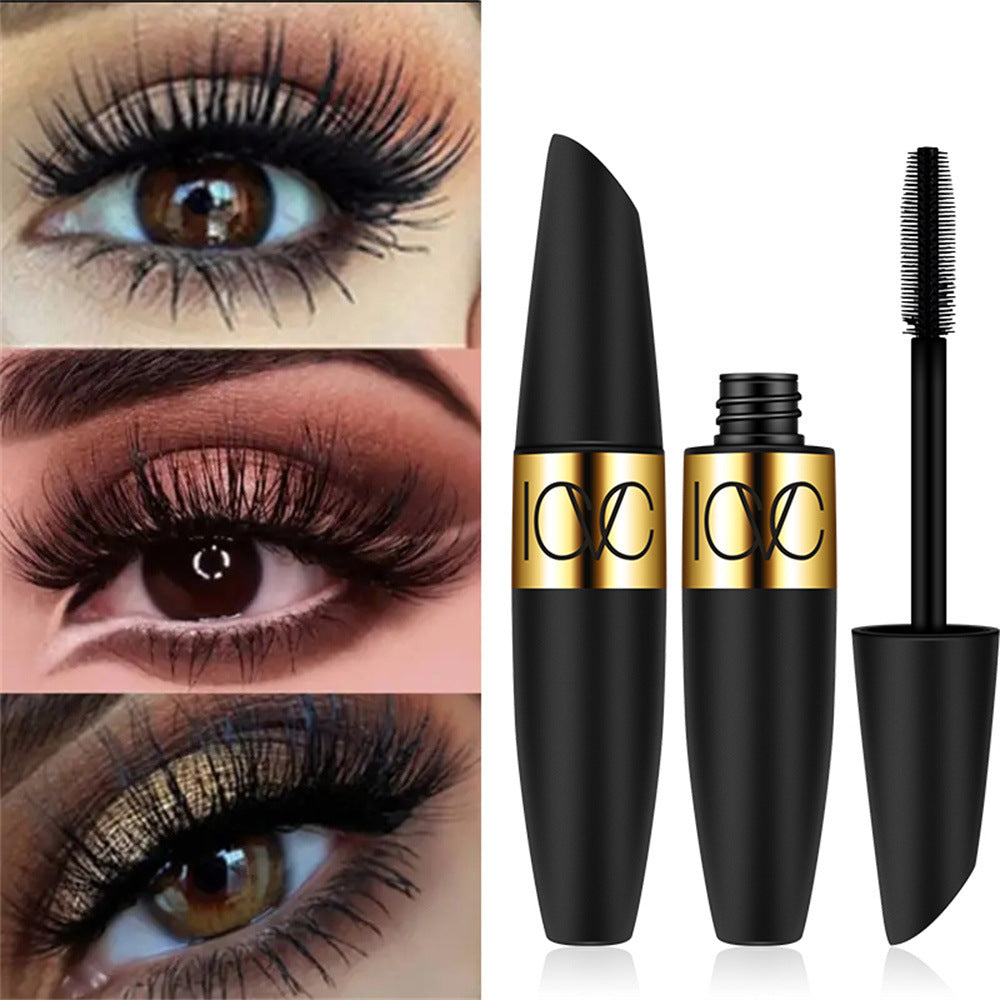 ICVC#1106Mascara curls, lengthens, thickens, smudge-proof, black, dense lashes