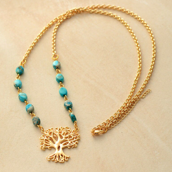 European and American fashion new white turquoise amethyst bracelet108Lotus Pendant Bracelet with Buddhist Beads