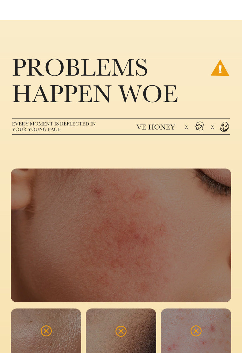 Honey Mask25g BIOAOUA Vitamin E Hydrating and Moisturizing Tablets Cross-Border Wholesale