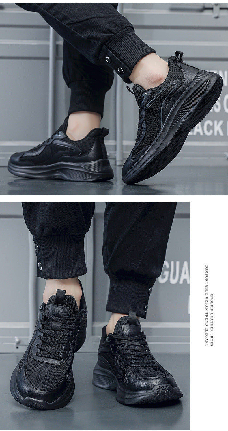 Autumn Oversized Casual Fashion Sports Shoes for Men Breathable Mesh Lightweight Running Shoes Commuting Travel Shoes