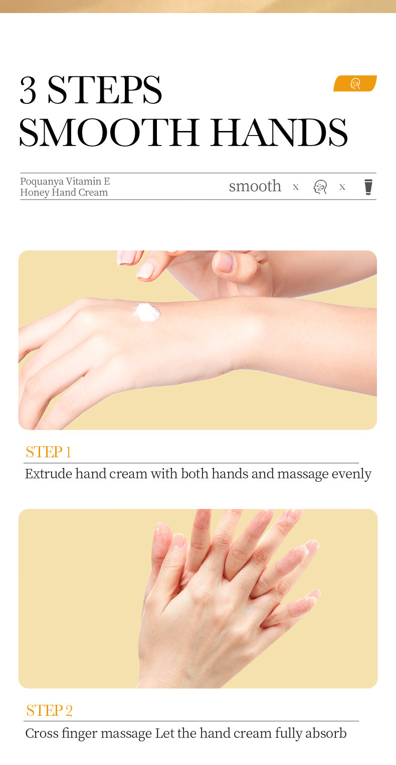 Vitamin E Hand cream30g BIOAOUA Honey hydrating moisturizing wholesale for  trade