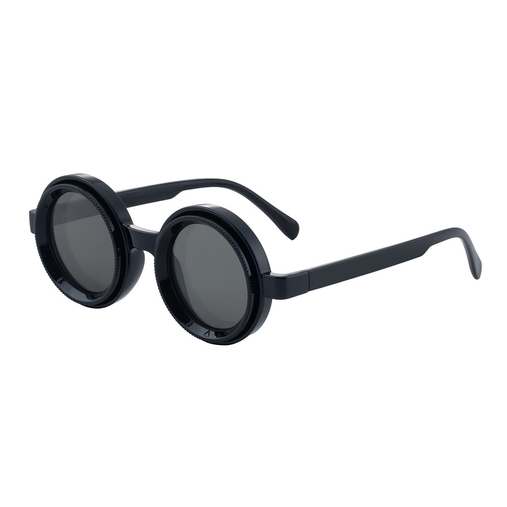 2025New nd Adjustable Sunglasses for Men, Zoom Rotating Glasses, Sun Protection Polarized Glasses, High-End Feel Sunglasses for Women