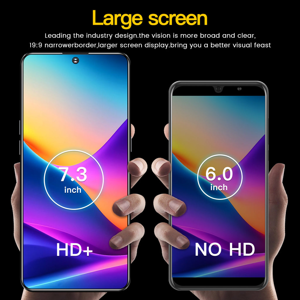 Mobile Phone Spark10 Pro 7.3Inch Large Screen16+1T Factory Price for Android Phones(Popular)