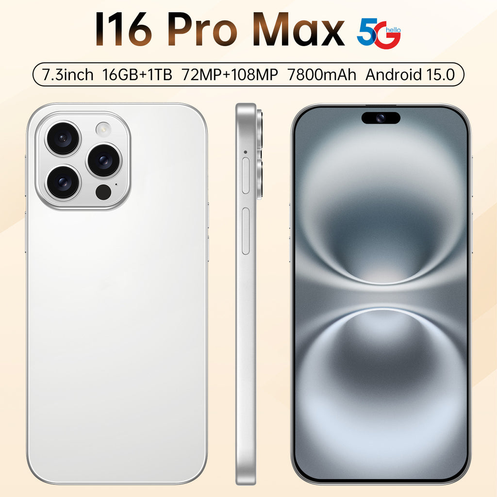 New model exclusive i16 Pro Max Intelligence5G Extra-large Screen Mobile Phone16+1T Overseas Version Direct Source Sale