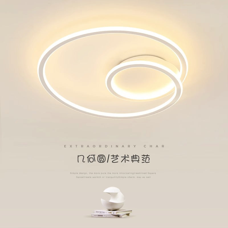 Minimalist Modern Creative Personality Art Lamp Bedroom Study Dining Room Bedroom Lighting Nordic Internet Celebrity Iron Art Ceiling Lamp