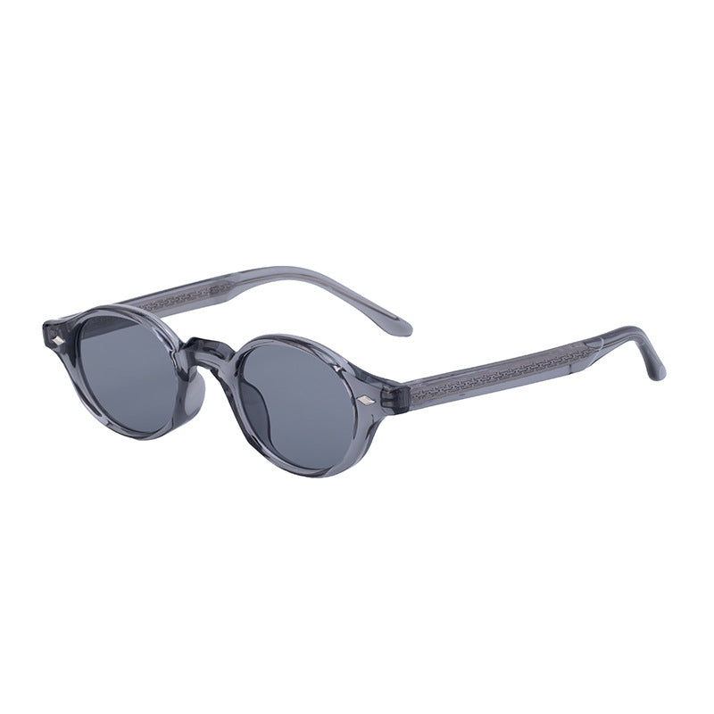 2025New European and American Round Small Frame Sunglasses for Women, Simple and Stylish Sun Protection Sunglasses for Women Wholesale shades