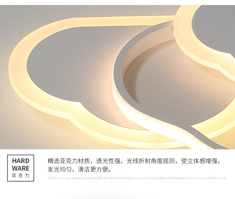 Cloud Lamp Kindergarten Boys Girls Children's Room Lamp Modern Minimalist Iron Art Bedroom Lamp Ceiling Lamp led Lamp