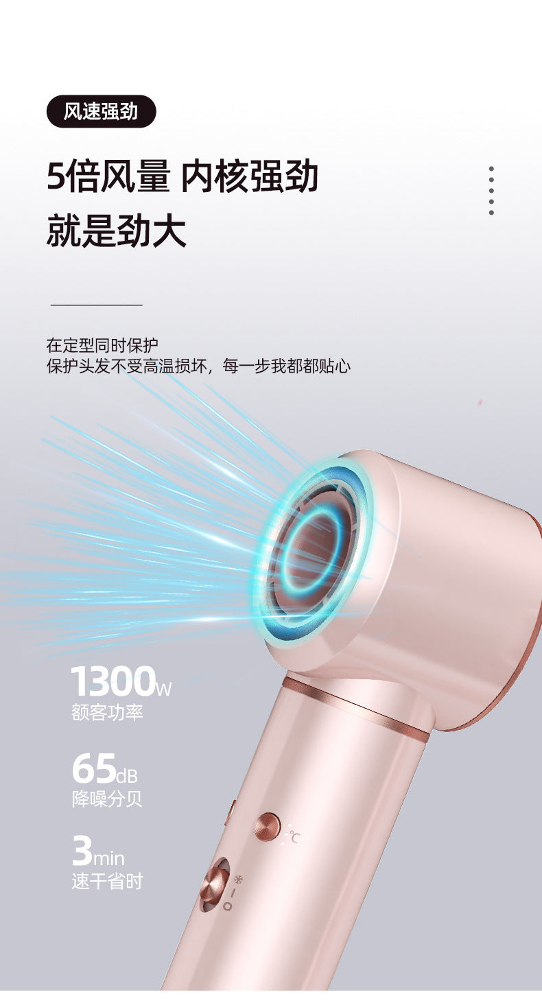 ФенMultifunctional 5-in-1 Hot Air Comb Curling Iron Styling High Power High Speed Hair Care Negative Ion Hair Dryer