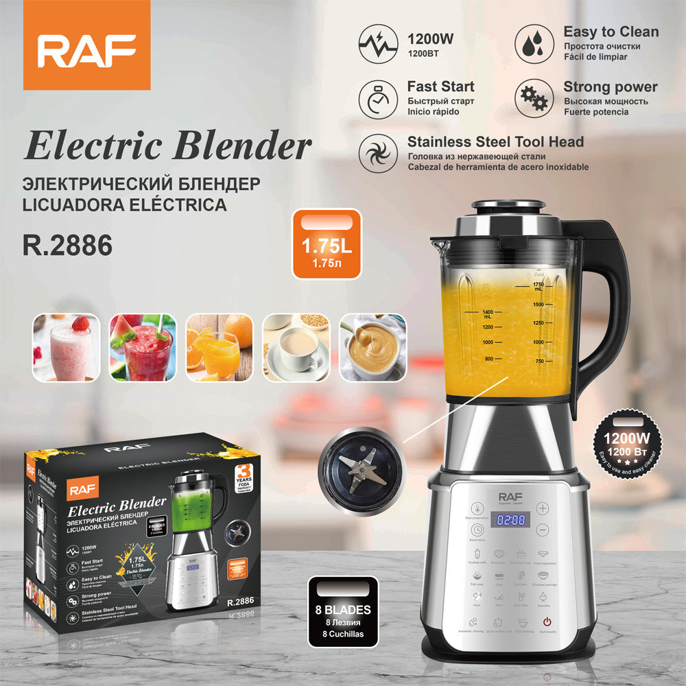 RAF European Standard Multi-Functional Food Processor Meat Grinder Grinder Automatic Blender Household R2886