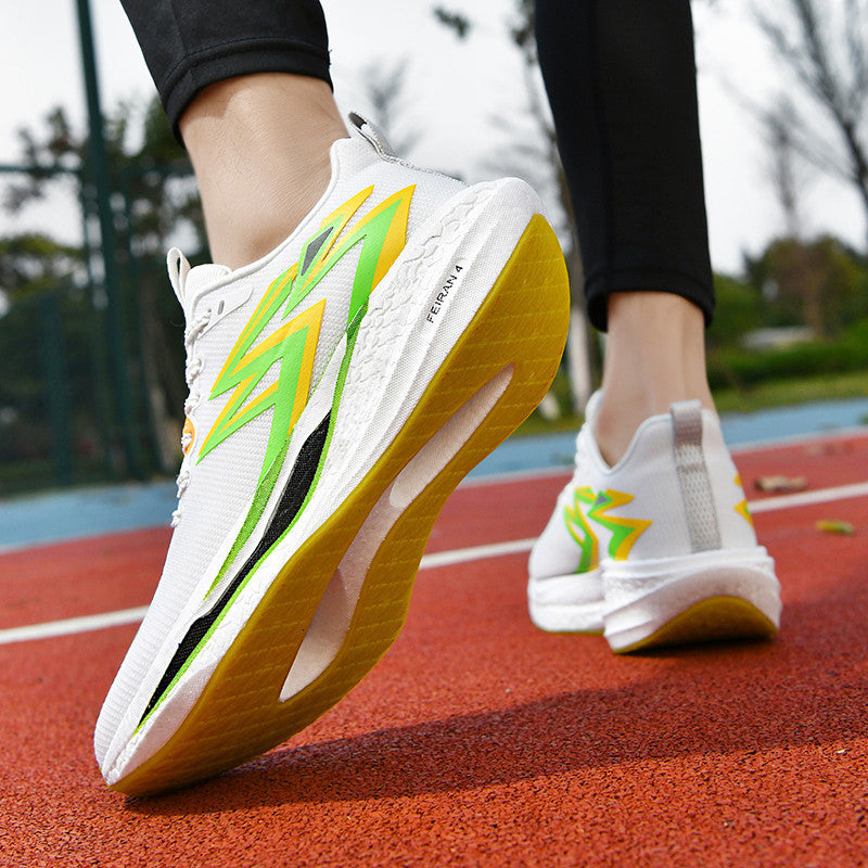 New Feiran Ultra-light Comfortable Breathable Unisex Casual Running Shoes with Real Carbon Plate Cushioning and Anti-slip Couples Sports Shoes