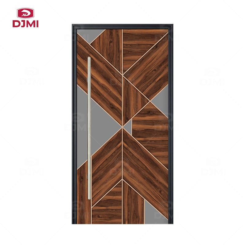 DJMI Manufacturer Custom High Quality Doors for Houses Bedroom Door Design Modern Interior Wooden Door
