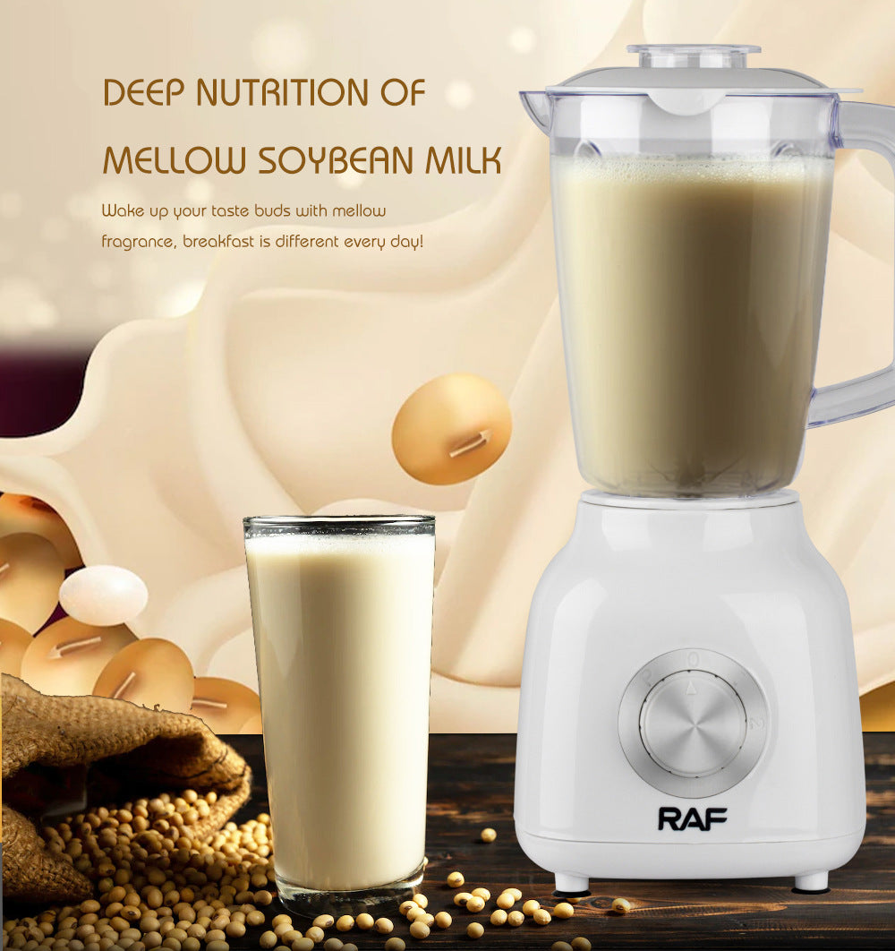 European Standard Blender for Home and Commercial Use, Smoothie Maker, Soy Milk Maker, Fruit Juicer, Plastic Cup Blender