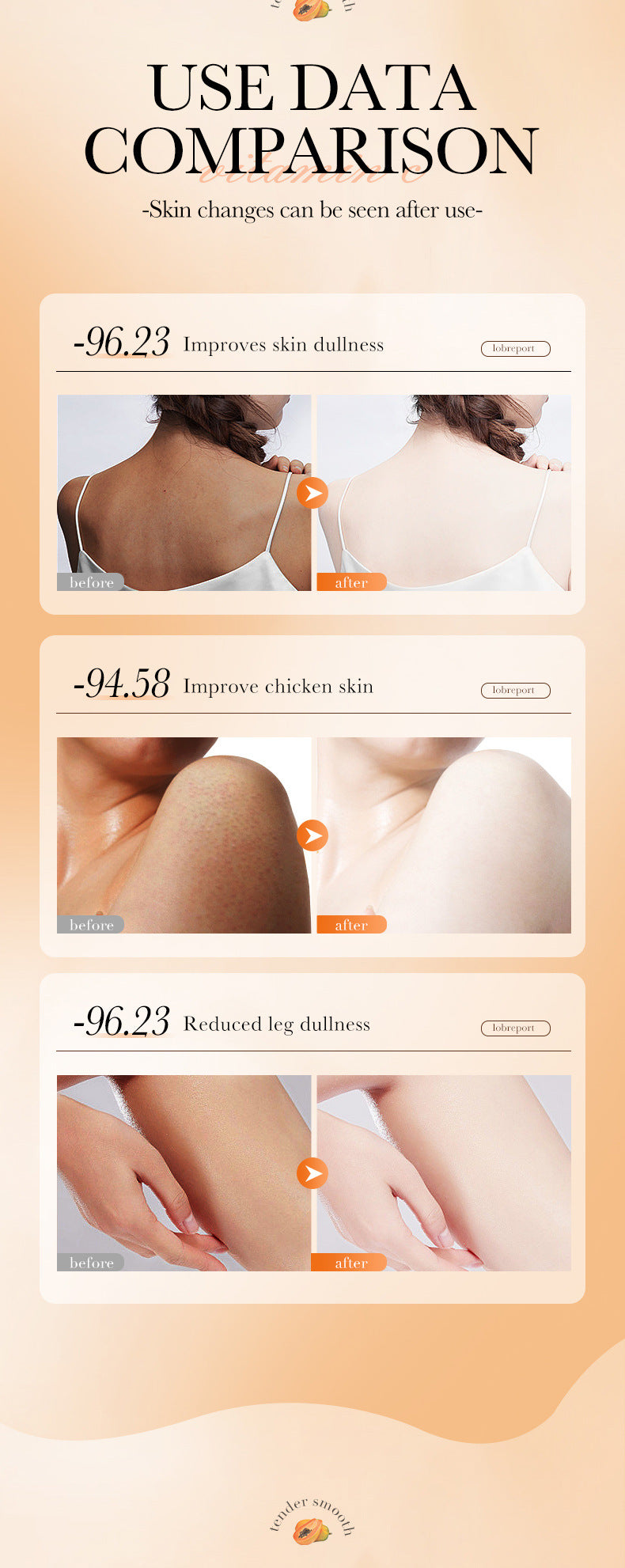 Papaya Whitening Bath Salt430ml BIOAOUA Vitamin C Body Scrub Export Cross-Border Wholesale