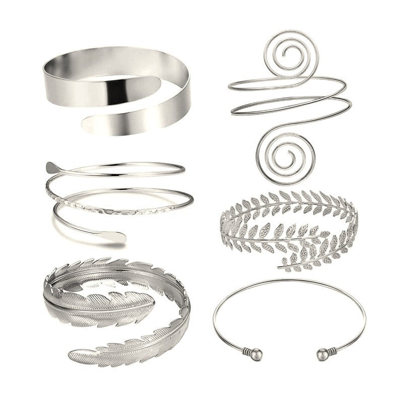 Alloy Arm Bracelet for Women Versatile High-end Jewelry for Men ins Niche Accessories Bracelet