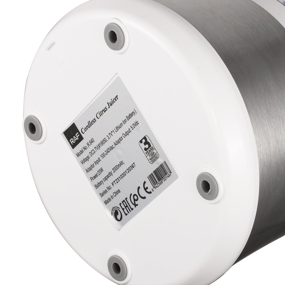 RAF EU Standard Household Automatic Juicer Lemon Orange Juicer Small Portable Electric Fresh Orange Juicer640