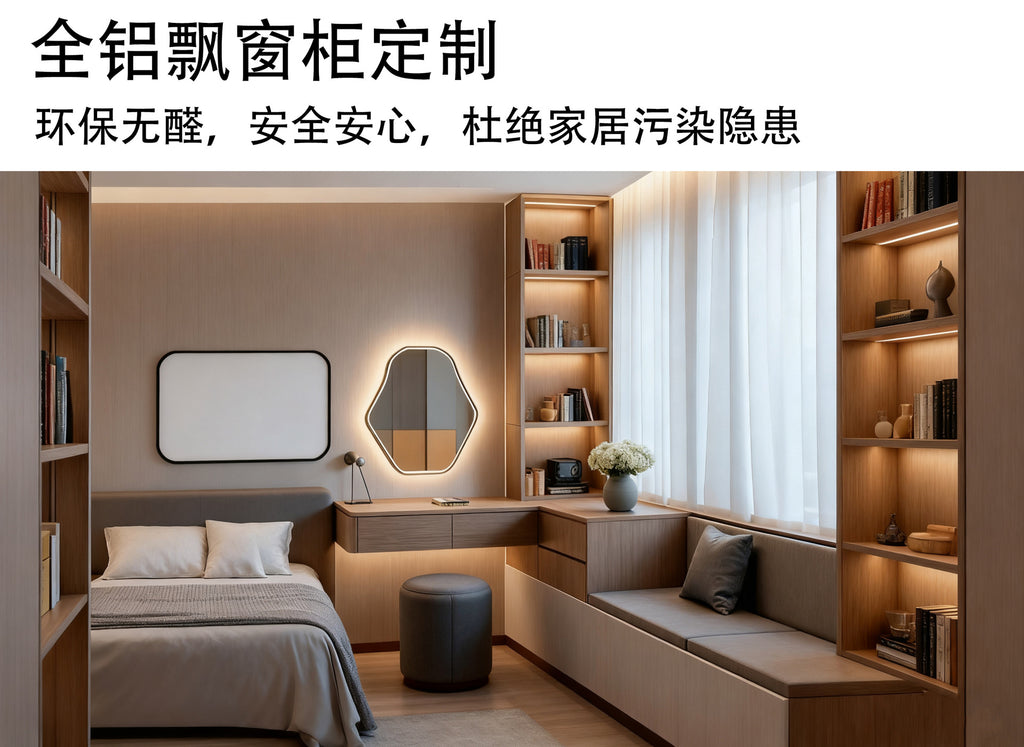 Custom Whole House Honeycomb Aluminum Alloy Entryway Shoe Cabinet Integrated Home Entrance Living Room Double-Sided Screen Storage Cabinet